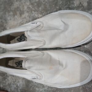 Men's white vans size 11